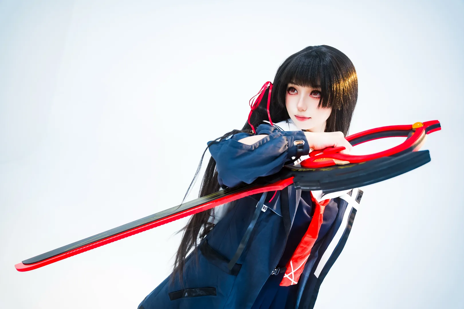 鸣潮, cosplay, 二次元少女, 千咲cos, 白棚摄影 - 第10张