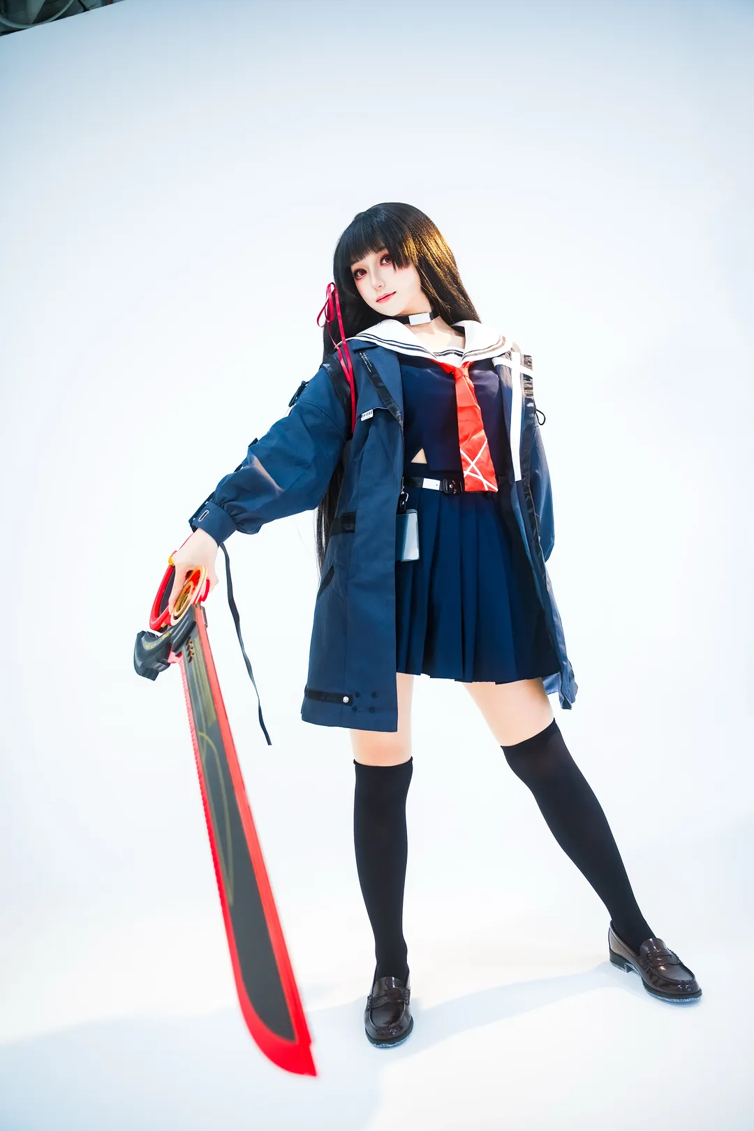 鸣潮, cosplay, 二次元少女, 千咲cos, 白棚摄影 - 第16张