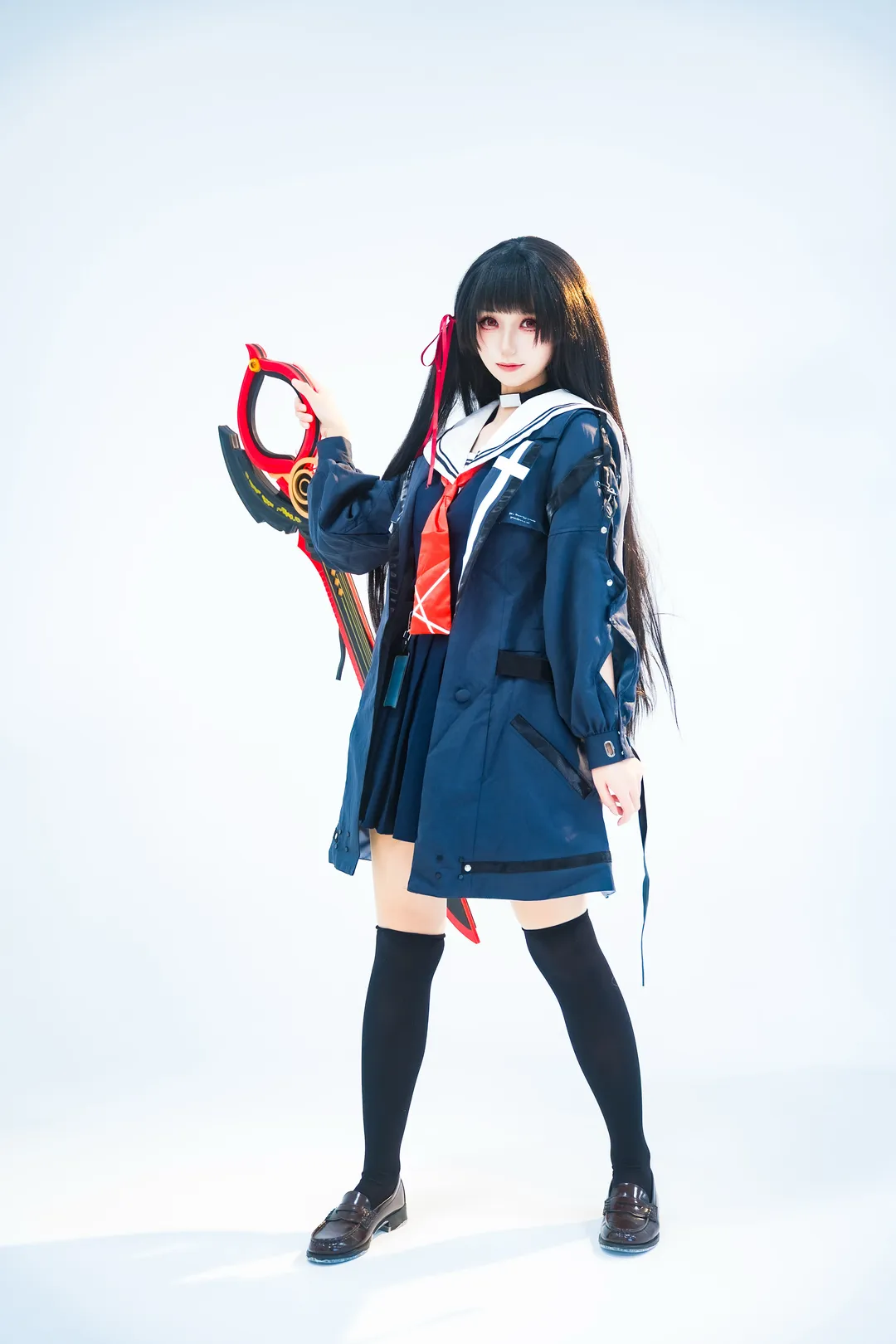 鸣潮, cosplay, 二次元少女, 千咲cos, 白棚摄影 - 第18张