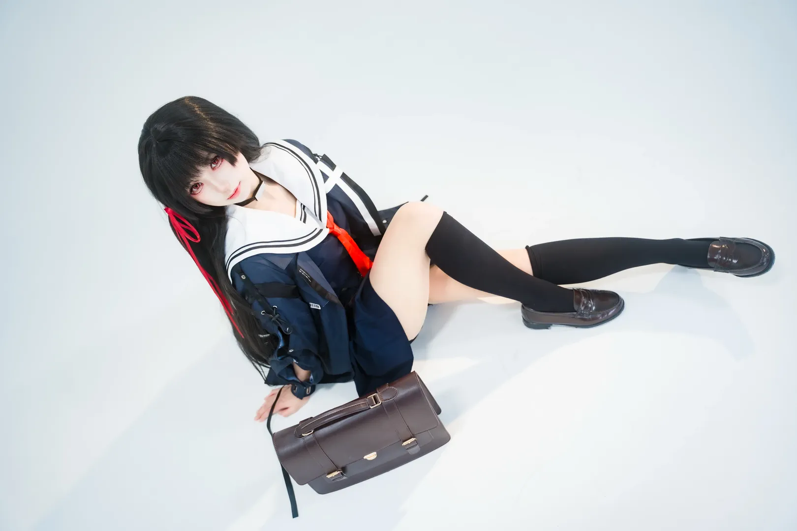 鸣潮, cosplay, 二次元少女, 千咲cos, 白棚摄影 - 第2张