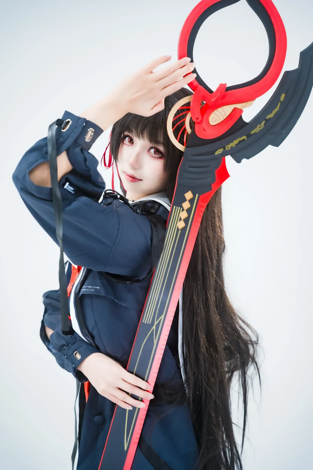 鸣潮, cosplay, 二次元少女, 千咲cos, 白棚摄影 - 第3张