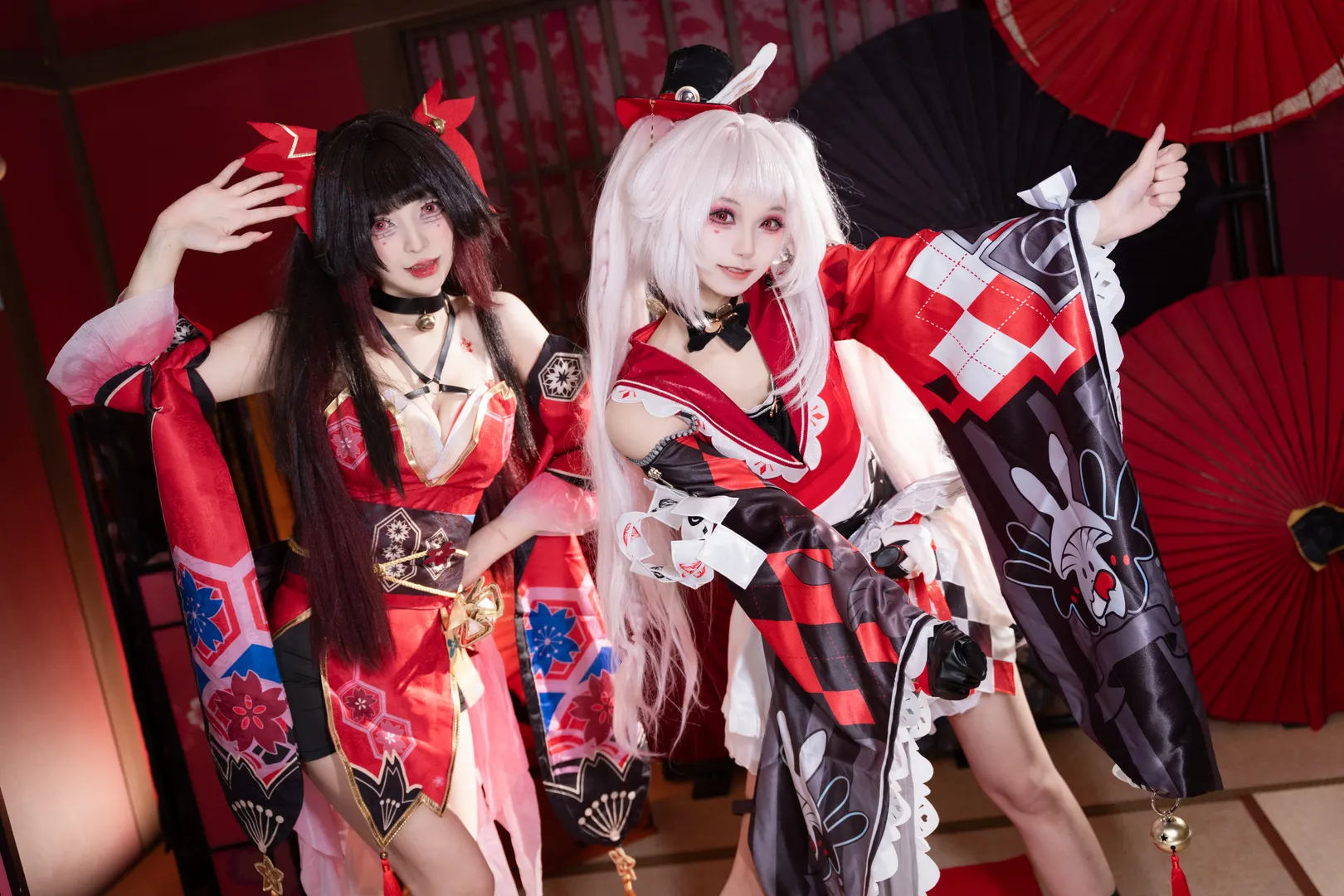 Honkai: Star Rail, Sparkle cosplay, Cosplay sharing, Duo Cosplay, Japanese-style studio photography - Image 2