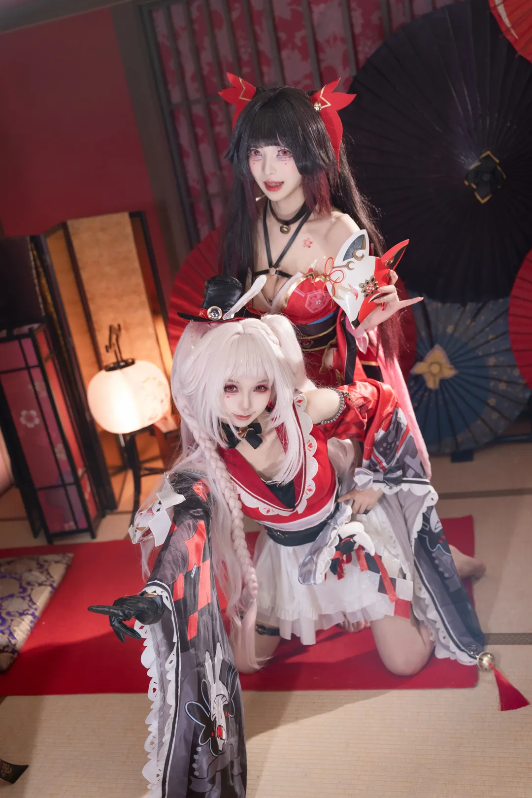 Honkai: Star Rail, Sparkle cosplay, Cosplay sharing, Duo Cosplay, Japanese-style studio photography - Image 9