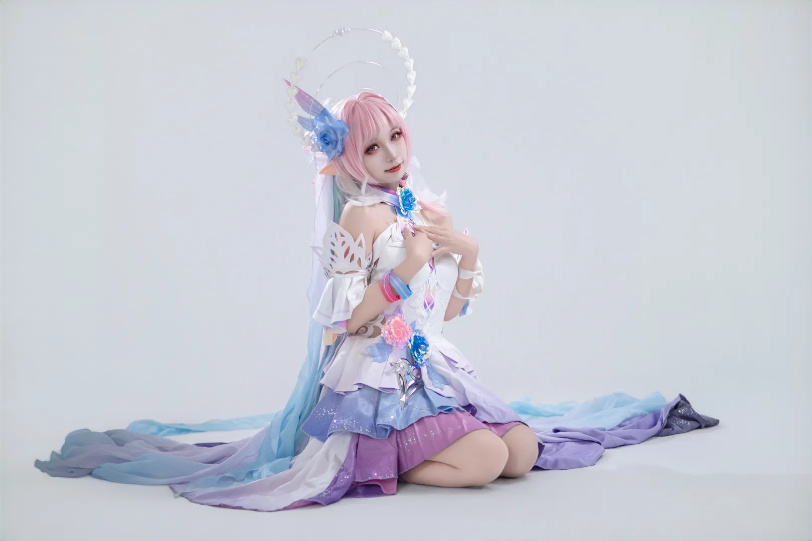 昔漣cos, 崩壞星穹鐵道, 棚拍寫真, 精靈耳妝造, 夢幻少女穿搭 - 第2張