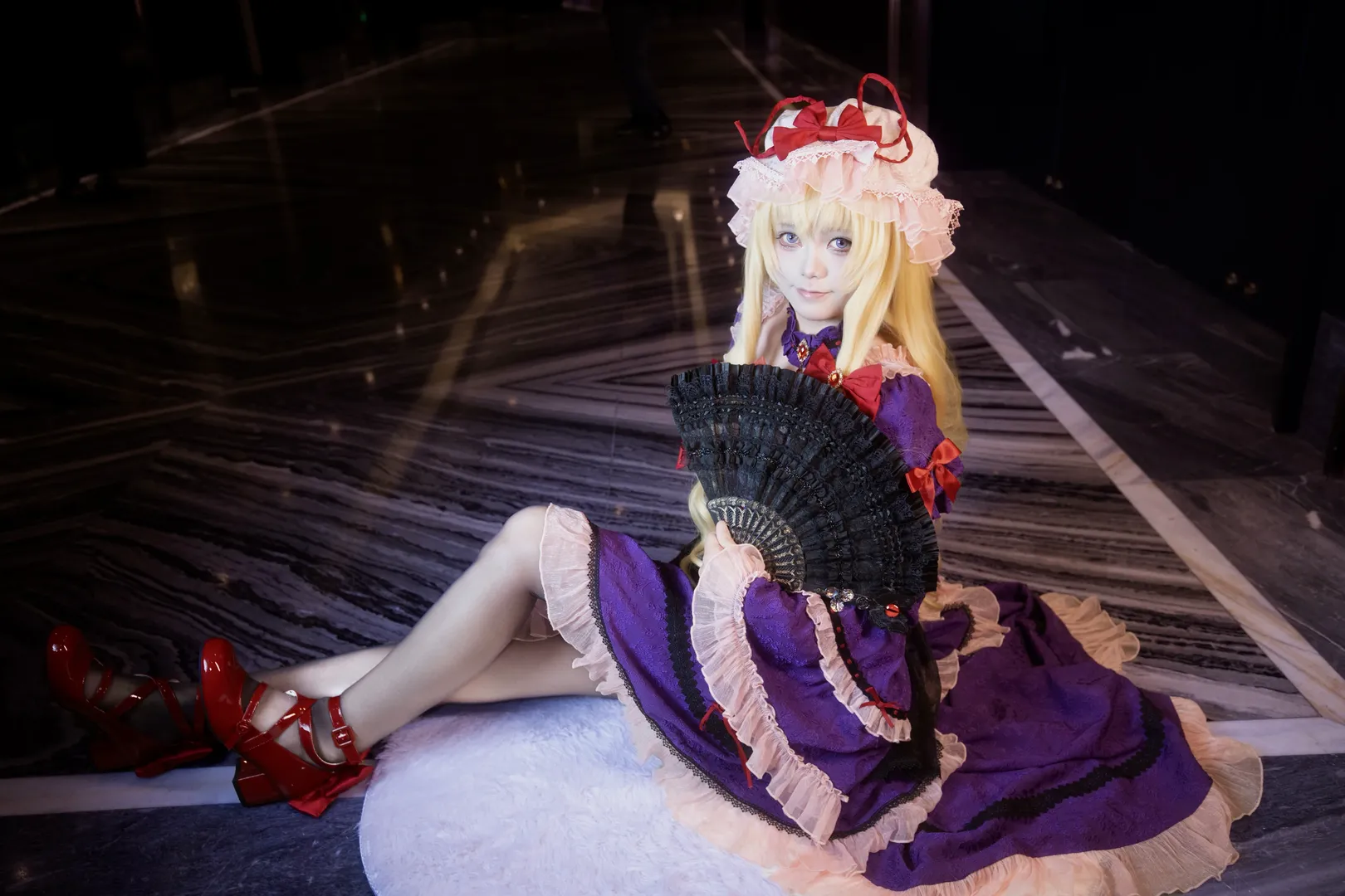 cosplay, 东方project, 漫展场照, 洛丽塔穿搭, 八云紫cos - 第2张