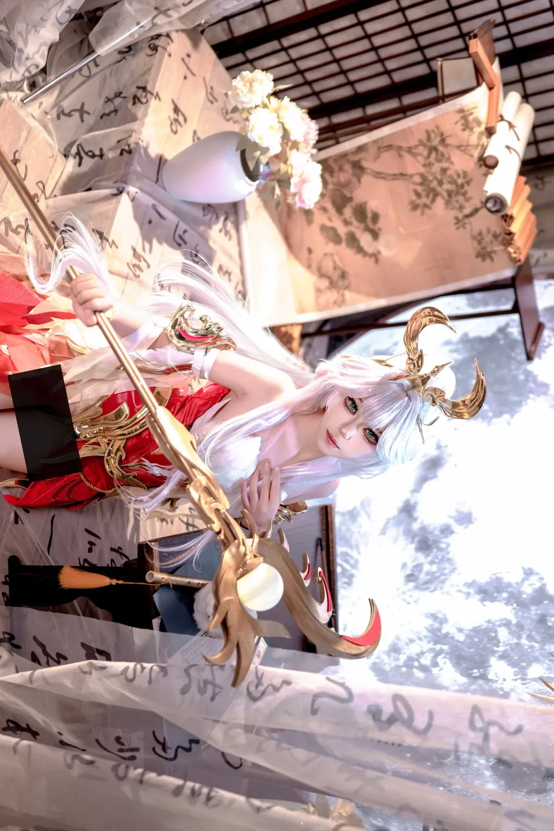 王者荣耀, 王昭君cos, 古风cos, cosplay正片, 棚拍Cosplay - 第3张