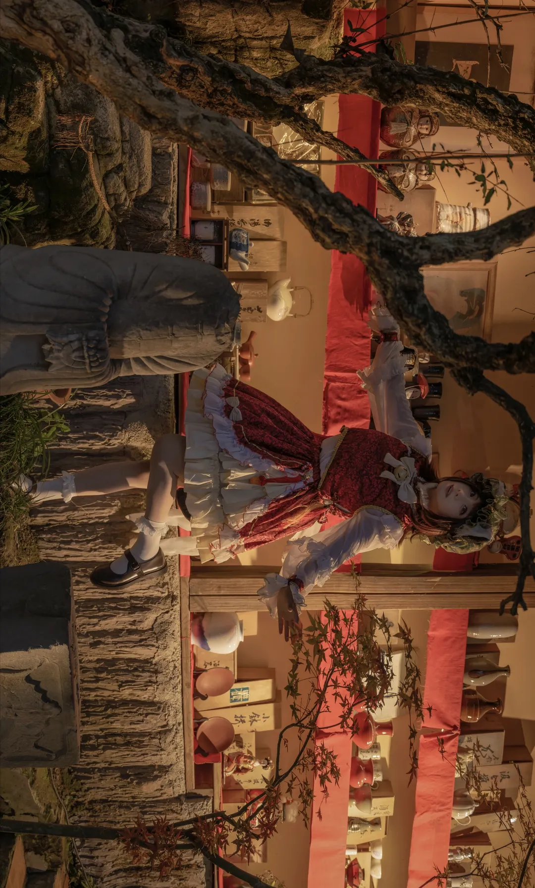 東方Project, 和風撮影, 東方Projectコスプレ, 八雲橙コスプレ, 猫又コスプレ - 4枚目