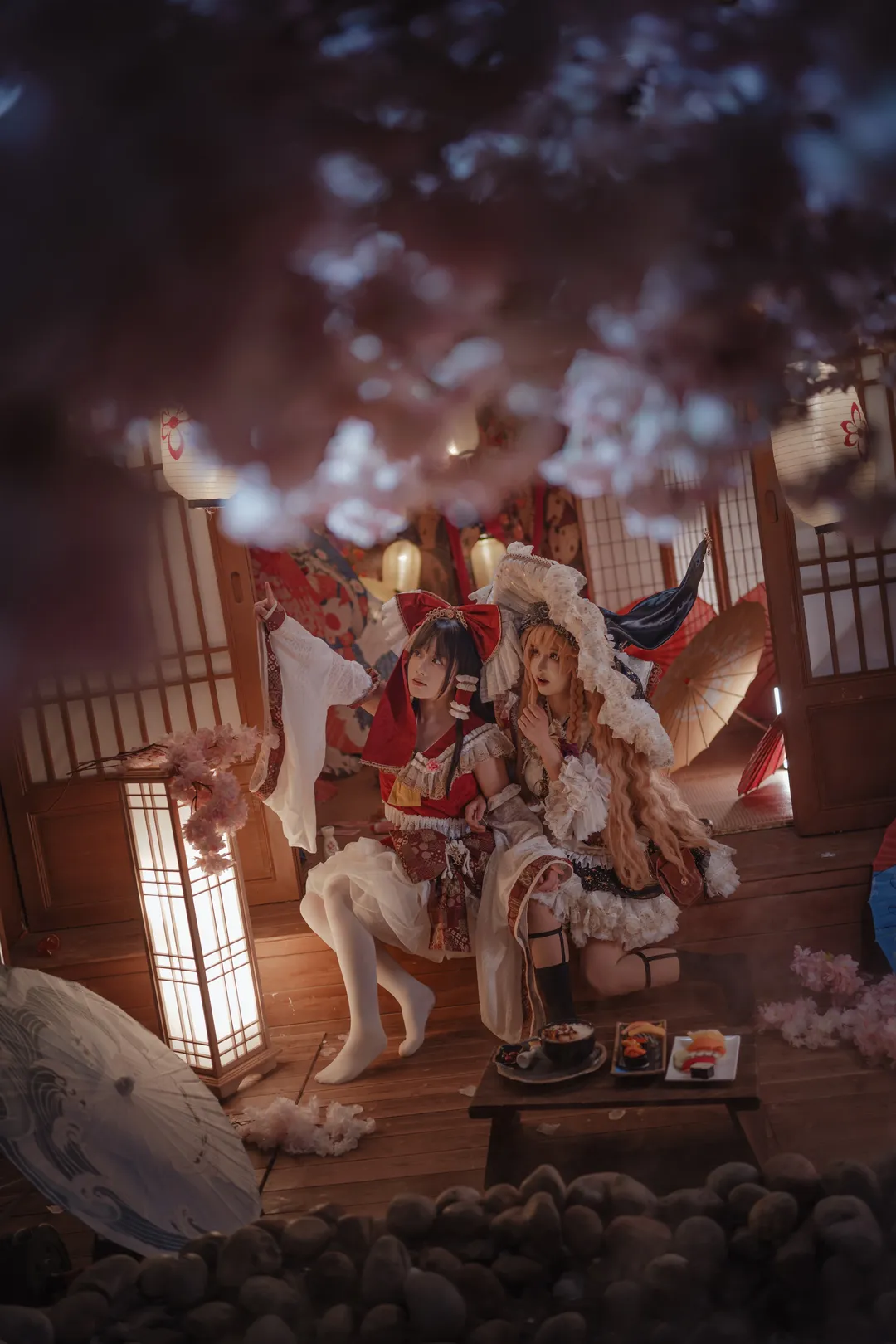 博丽灵梦cos, 东方project, 魔理沙cos, 主角组, 幻想乡cosplay - 第2张
