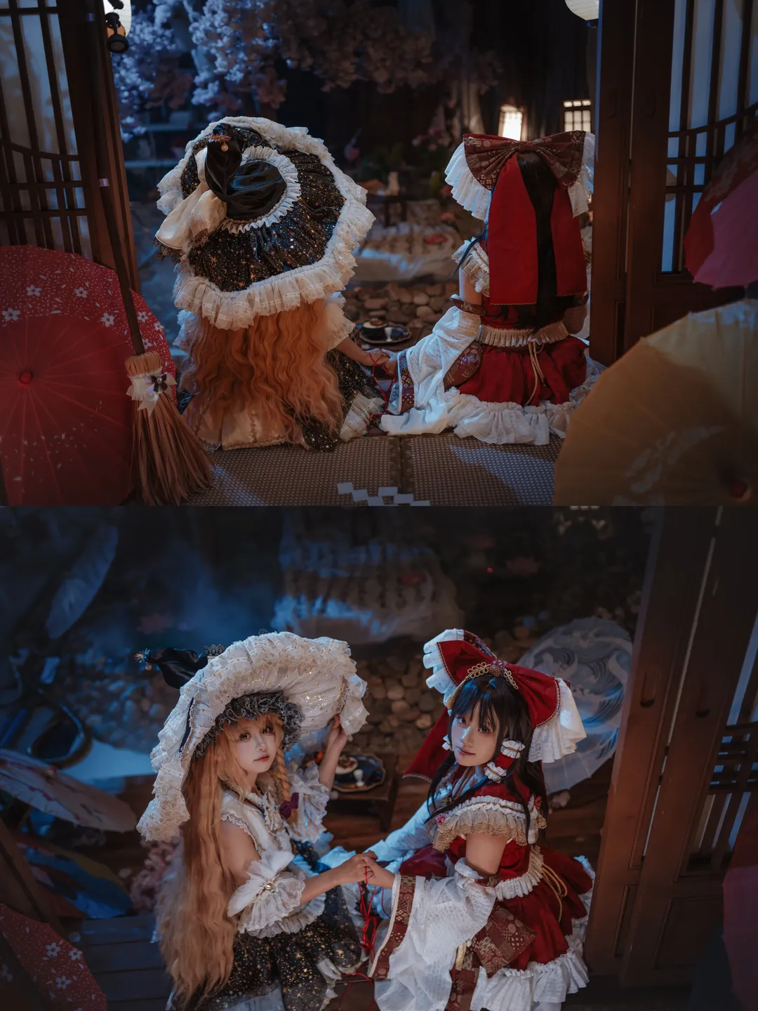 博丽灵梦cos, 东方project, 魔理沙cos, 主角组, 幻想乡cosplay - 第4张