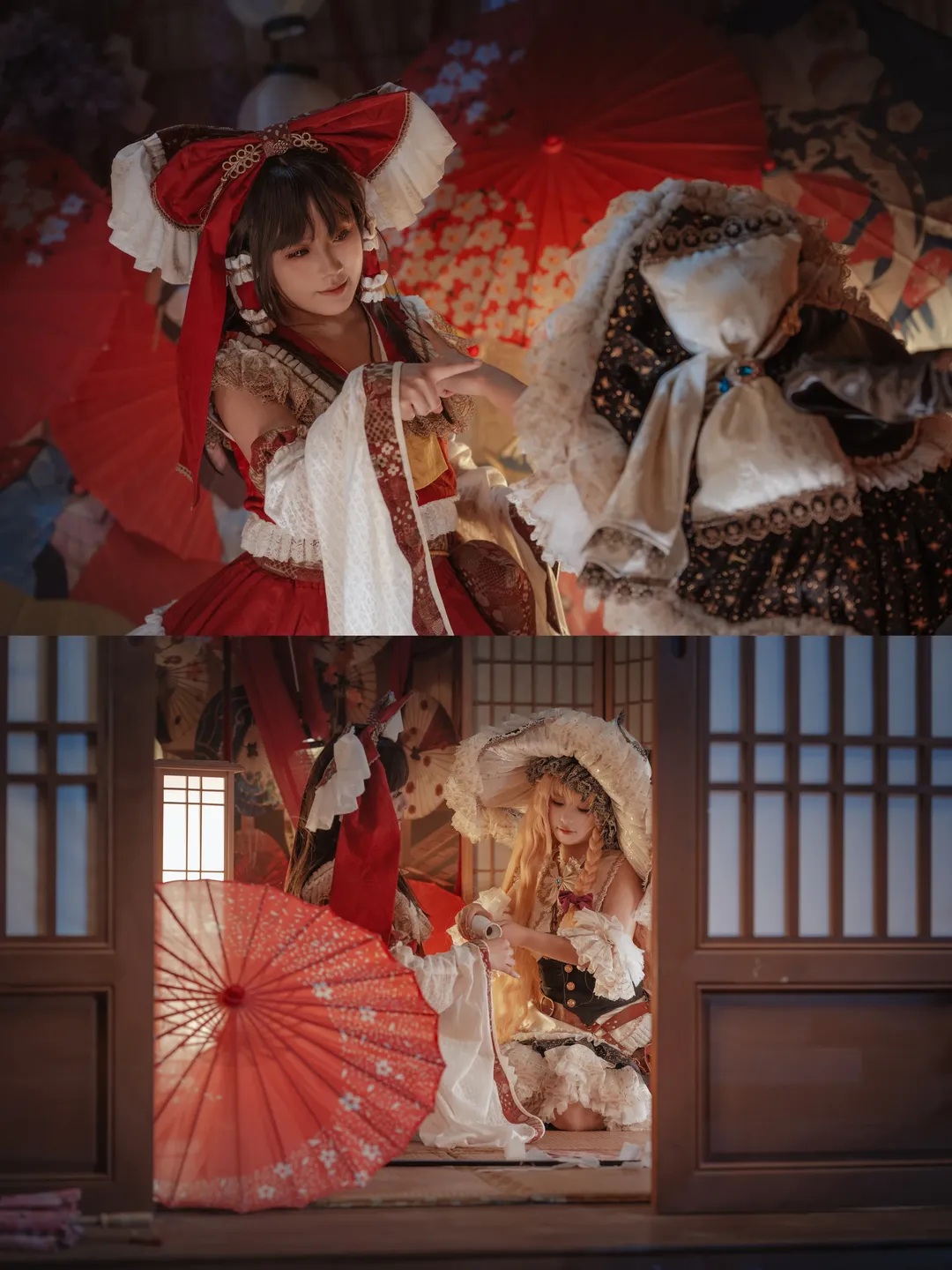 博丽灵梦cos, 东方project, 魔理沙cos, 主角组, 幻想乡cosplay - 第7张