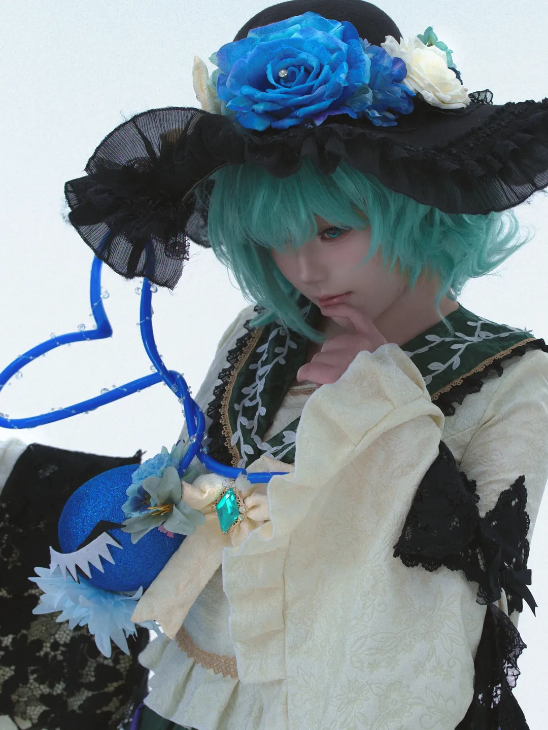 Touhou Project, Anime cosplay, Komeiji Koishi cosplay, Wig styling, Outdoor photography