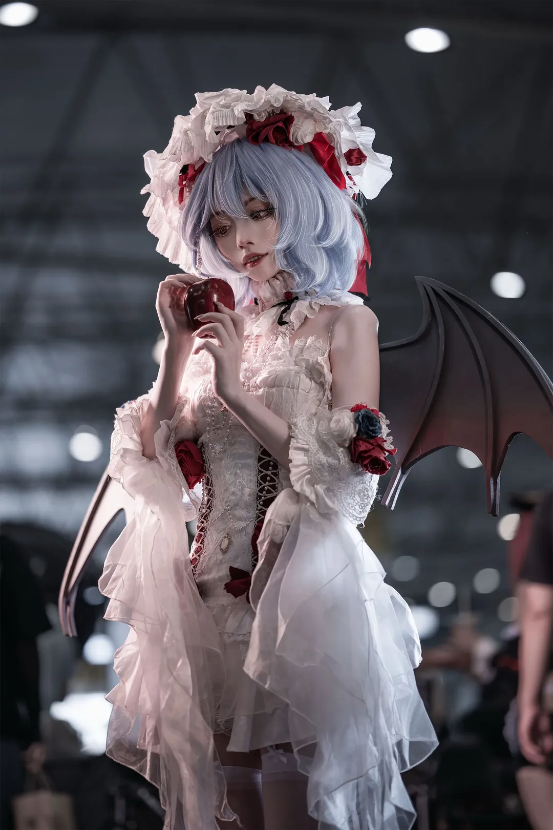 东方Project, 蕾米莉亚cos, 二次元cosplay, 漫展摄影, 暗黑哥特风 - 第2张