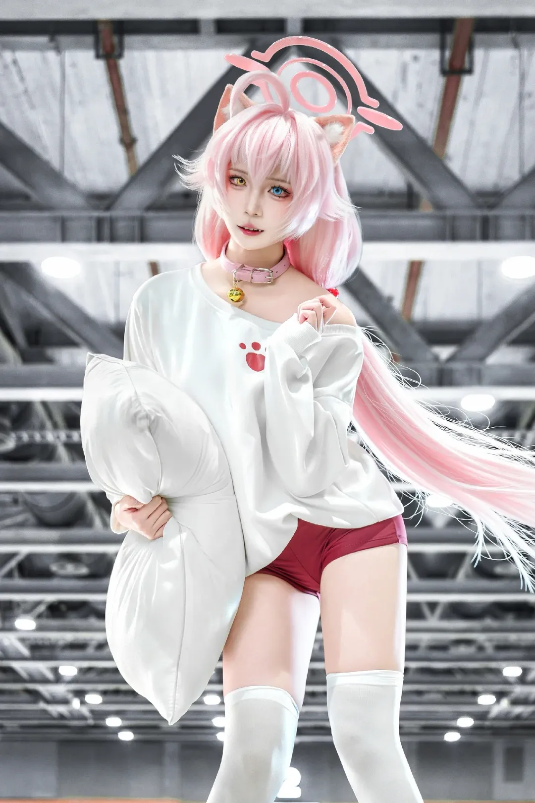 cosplay, 蔚蓝档案, 漫展返图, 小鸟游星野cos, 萤火虫场照 - 第2张