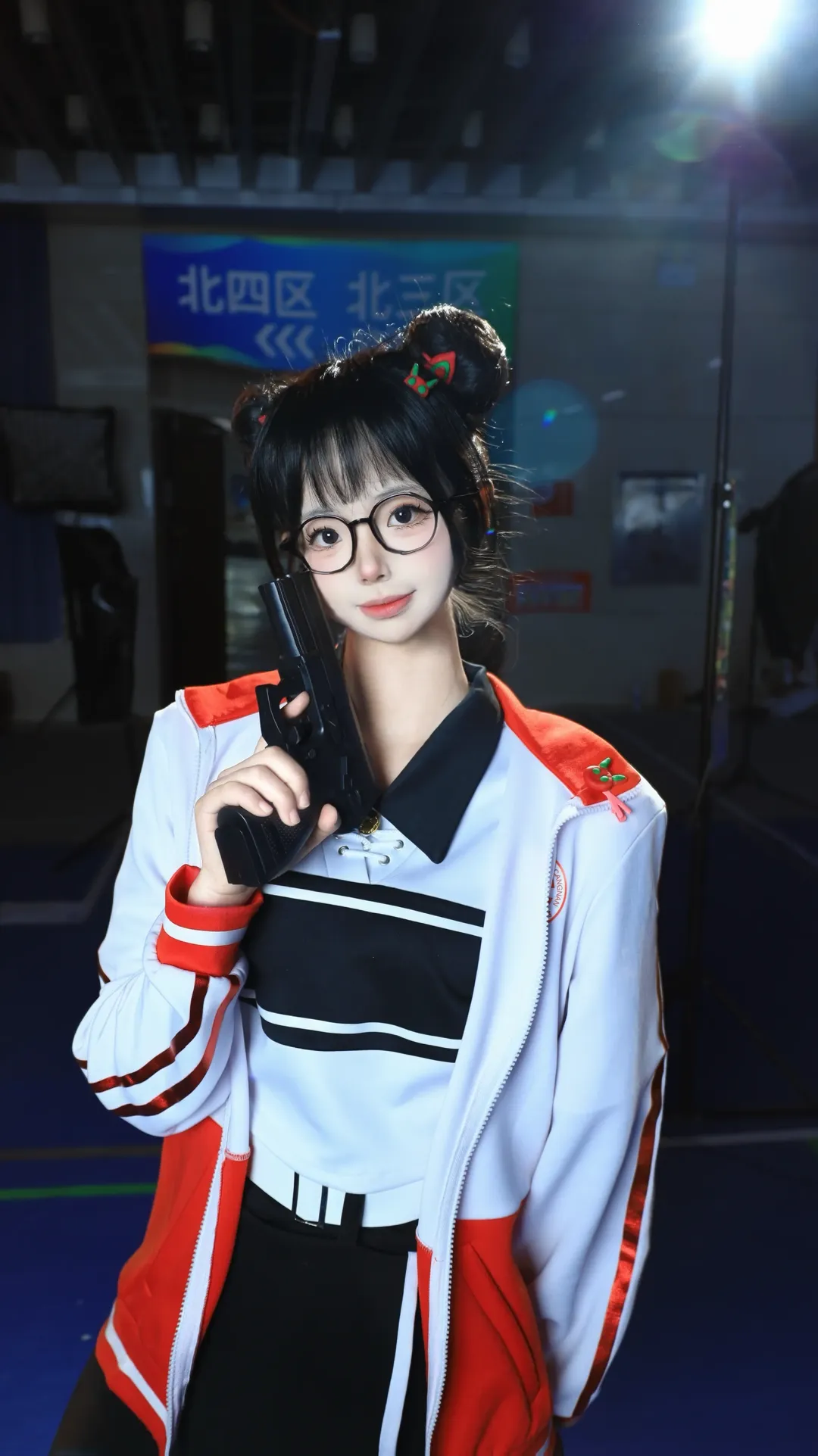 司小南cos, cosplay穿搭, 动漫角色扮演, 斩神动画, 双丸子头