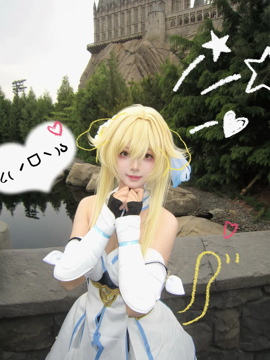原神, 荧cos, 原神cos, cosplay摄影, 户外外拍 - 第2张