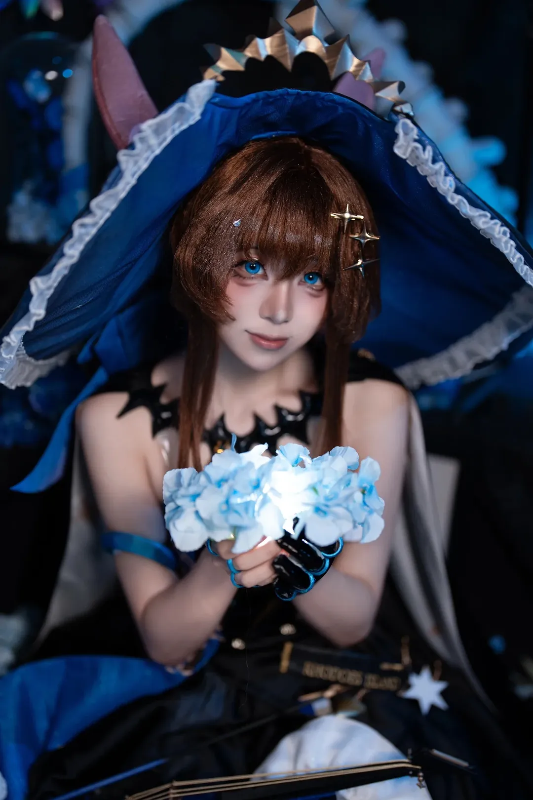 二次元撮影, アークナイツ, アーミヤ コスプレ, コスプレ撮影, 鏡中集