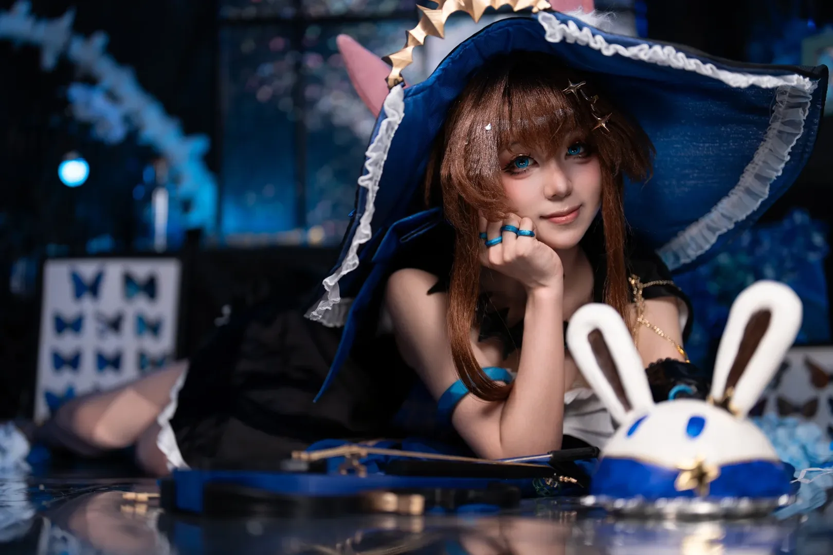 二次元摄影, 明日方舟, 阿米娅cos, cosplay正片, 镜中集 - 第9张