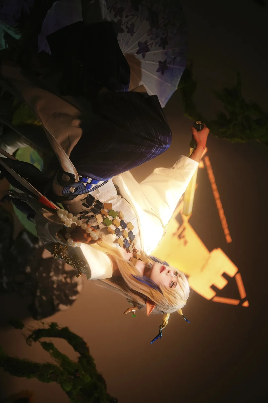 Shu cosplay, Arknights, White studio set design, Beijing photoshoot, Somniloquium Serenum cosplay - Image 5