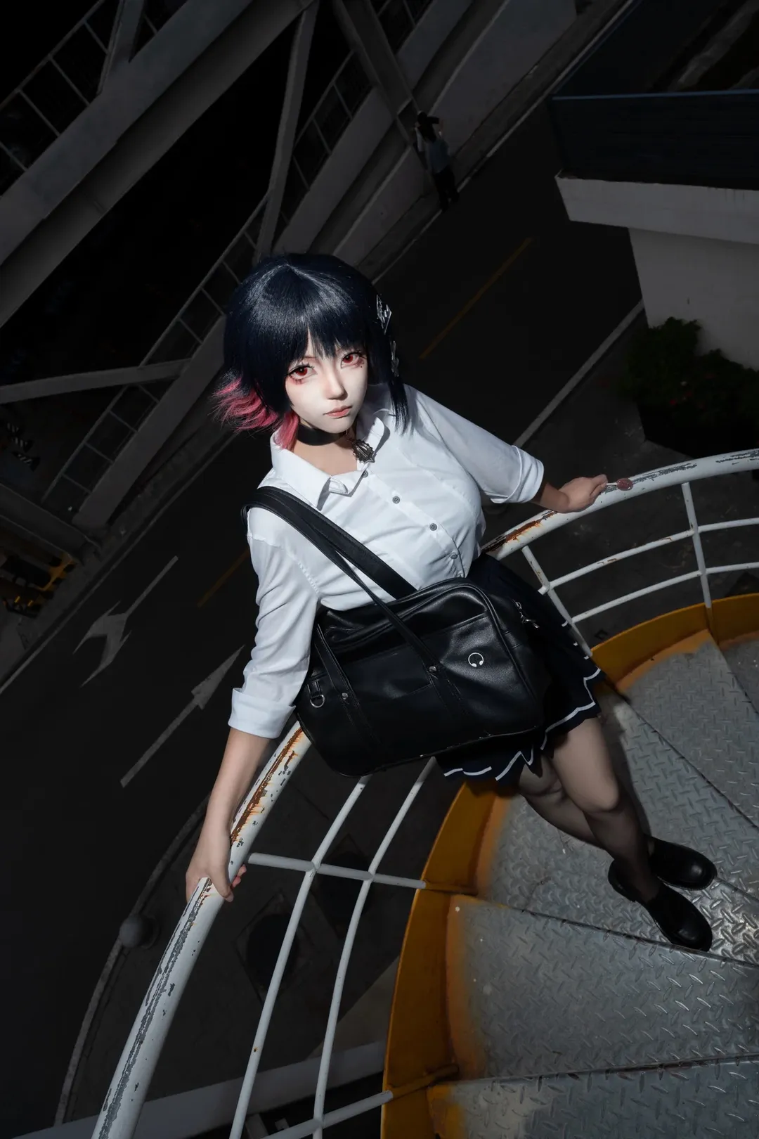 绝区零, 艾莲乔cos, cosplay正片, 阴天摄影, 索尼A7CM2