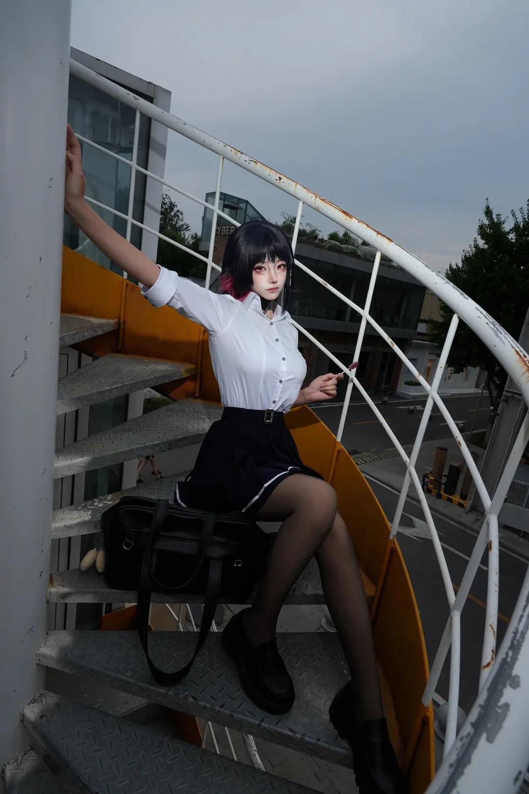 绝区零, 艾莲乔cos, cosplay正片, 阴天摄影, 索尼A7CM2 - 第5张