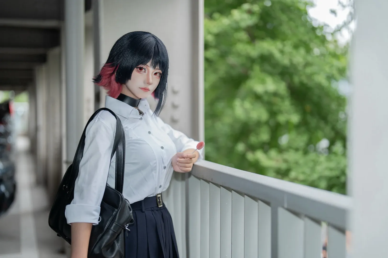 绝区零, 艾莲乔cos, cosplay正片, 阴天摄影, 索尼A7CM2 - 第7张