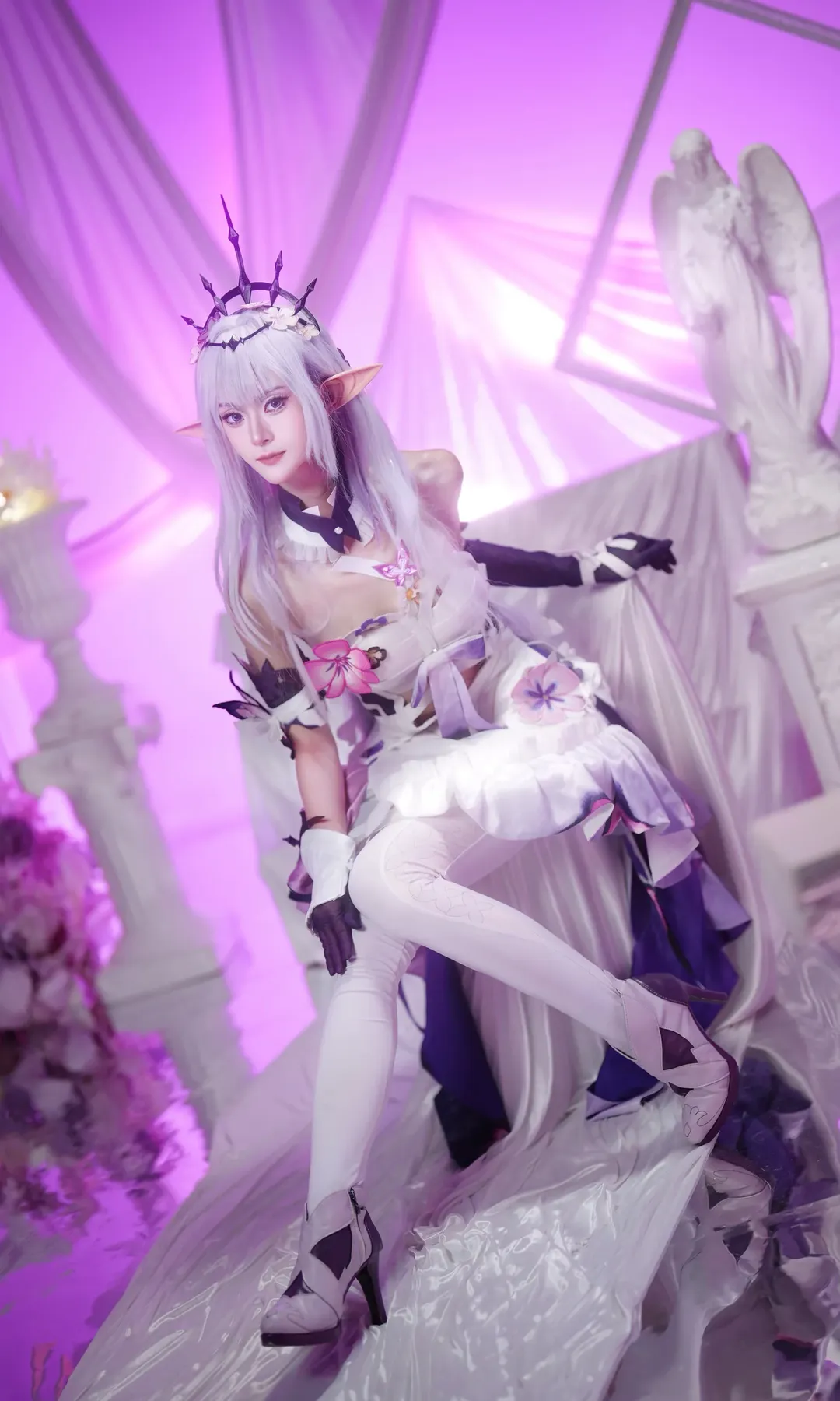 二次元摄影, 崩坏星穹铁道, 遐蝶cos, cosplay正片, 精灵cos - 第3张