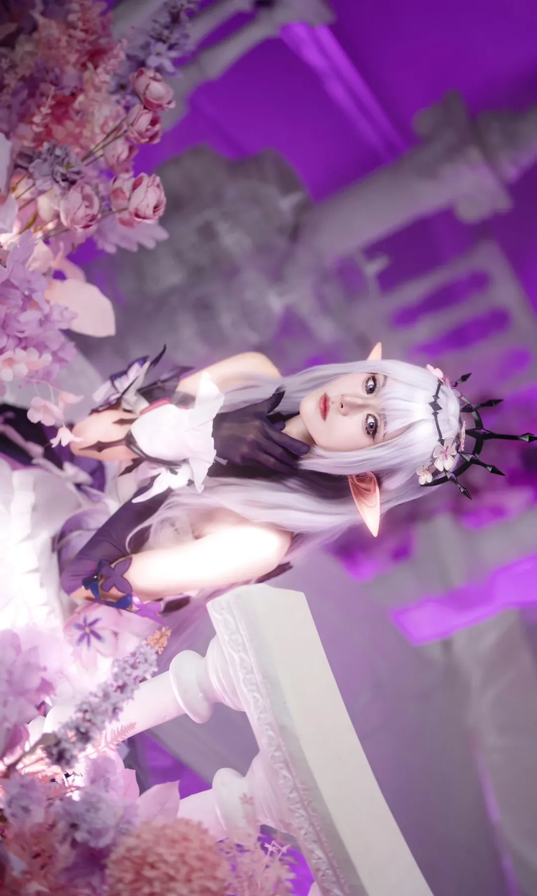 二次元摄影, 崩坏星穹铁道, 遐蝶cos, cosplay正片, 精灵cos - 第5张