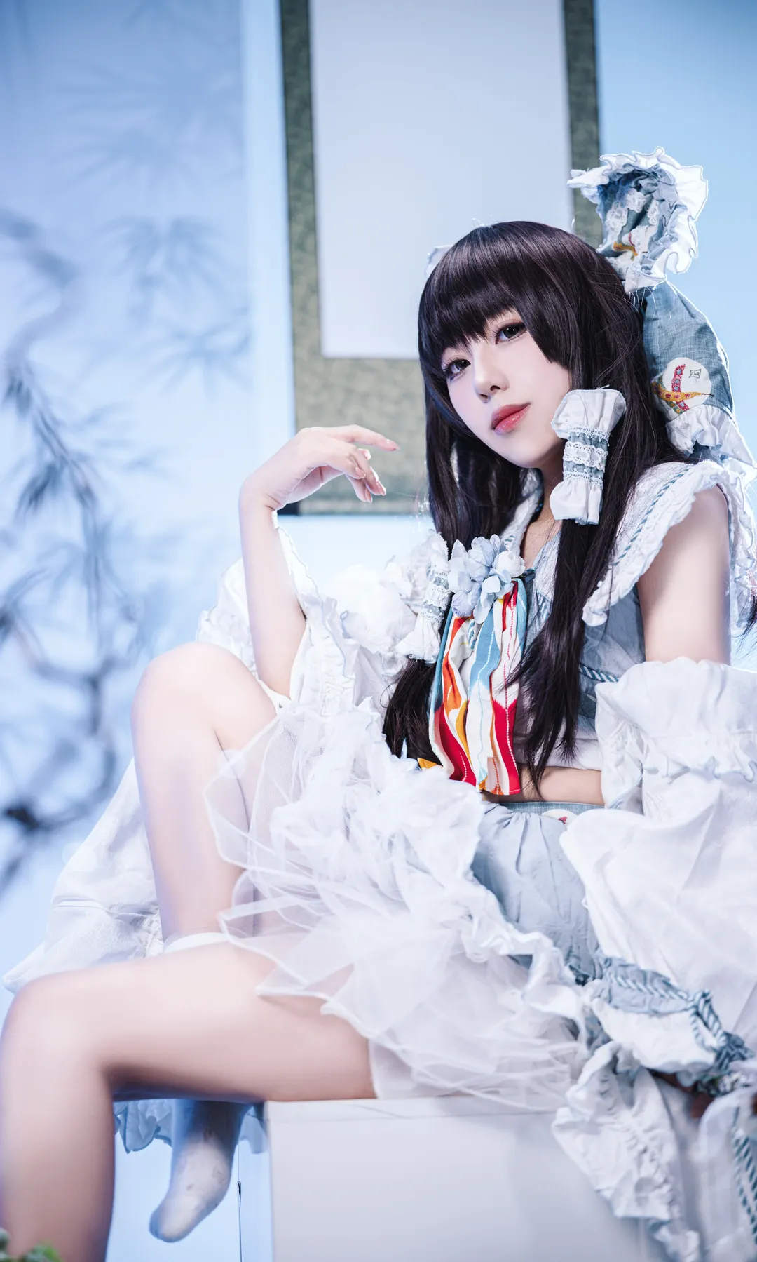 Reimu Hakurei Cosplay, Touhou Project, Pose reference, Azure Spirit Dream, Cosplay photography - Image 10