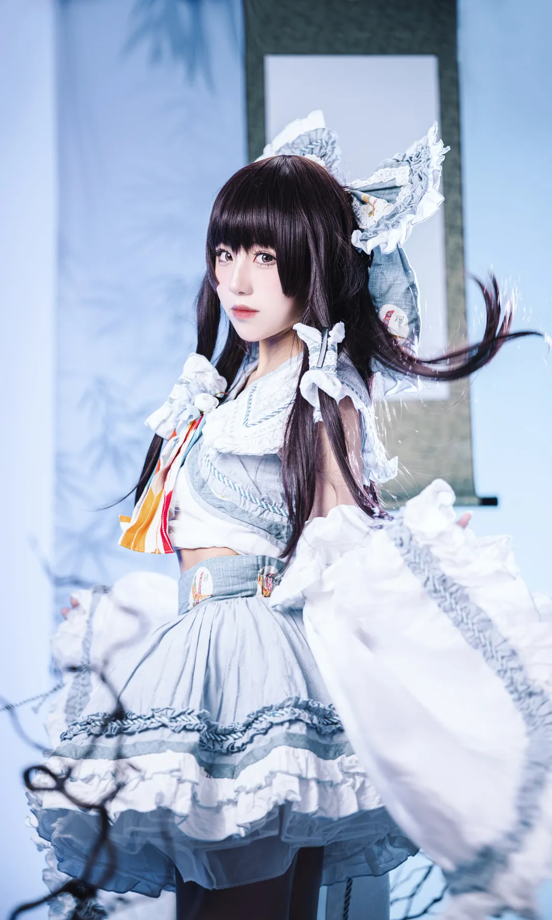 Reimu Hakurei Cosplay, Touhou Project, Pose reference, Azure Spirit Dream, Cosplay photography - Image 11