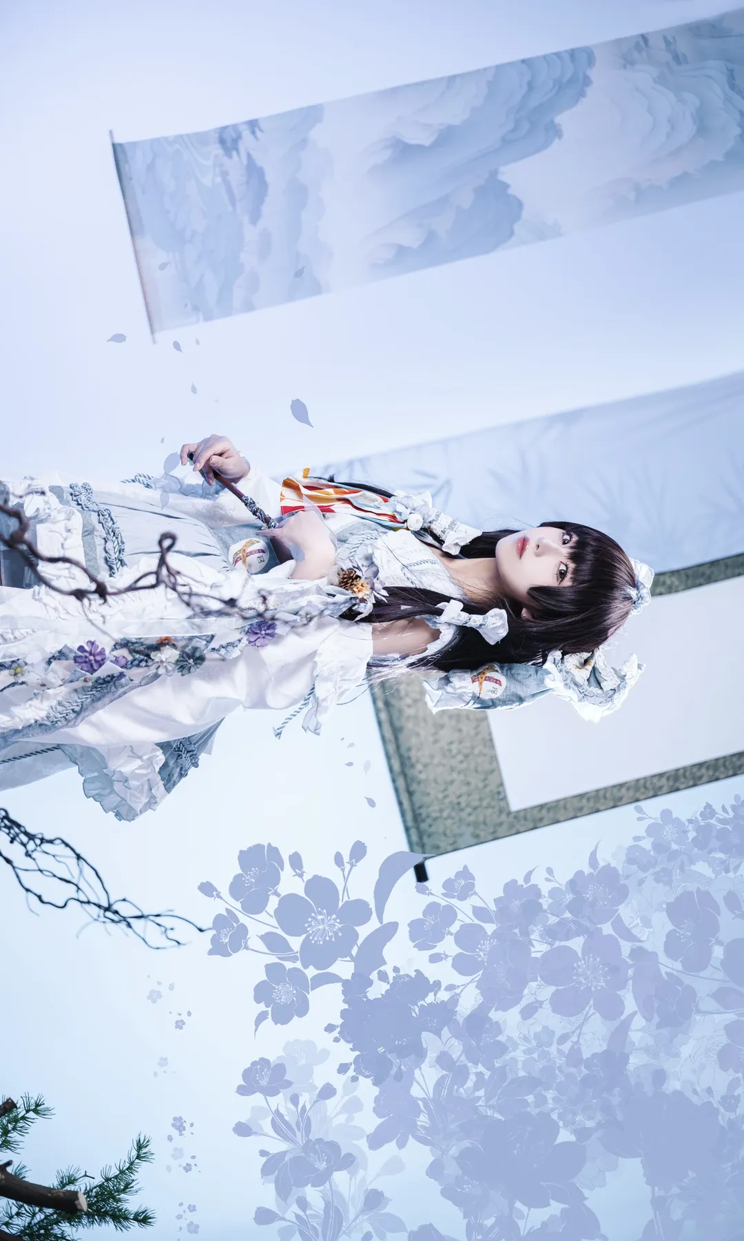 Reimu Hakurei Cosplay, Touhou Project, Pose reference, Azure Spirit Dream, Cosplay photography - Image 12