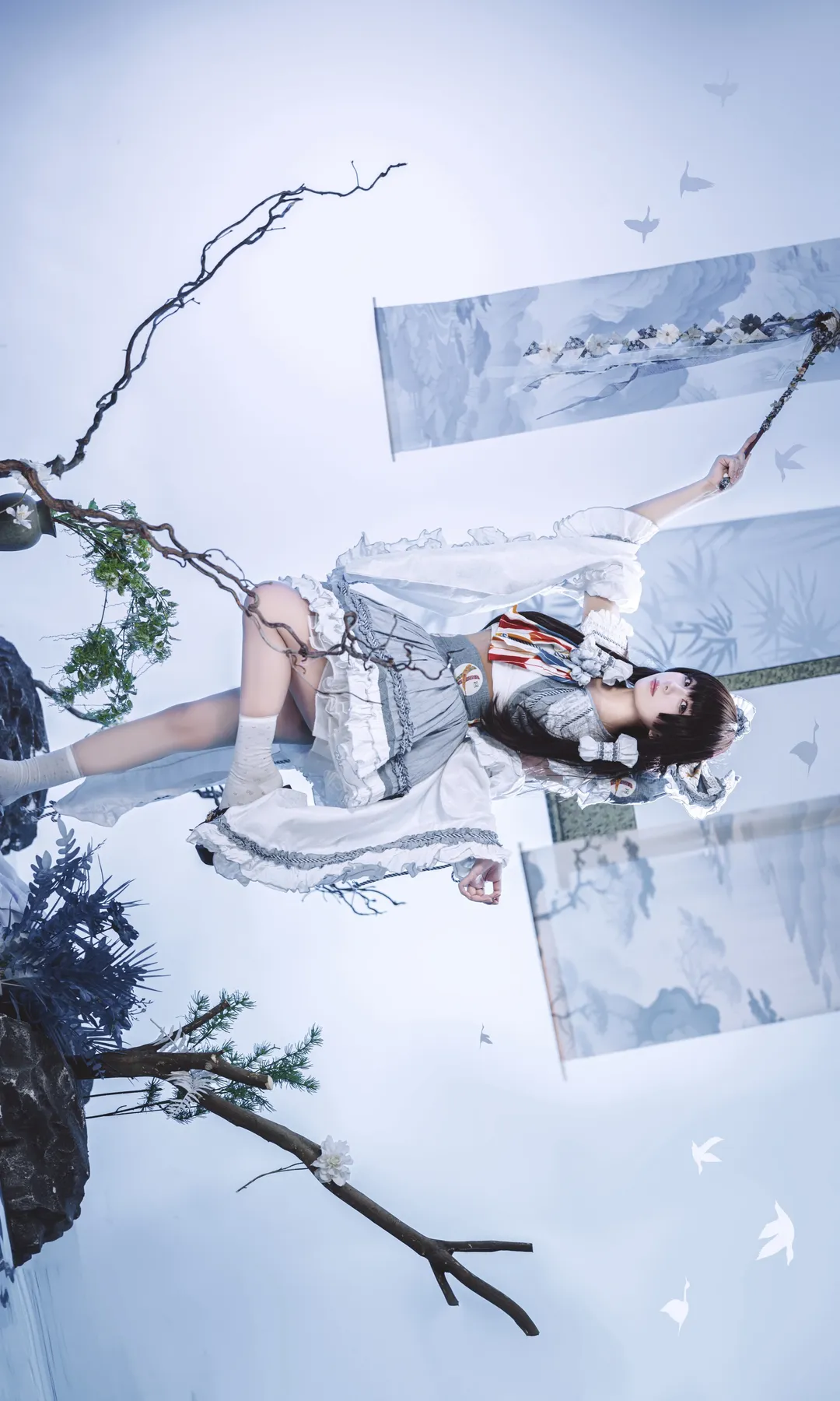 Reimu Hakurei Cosplay, Touhou Project, Pose reference, Azure Spirit Dream, Cosplay photography - Image 14