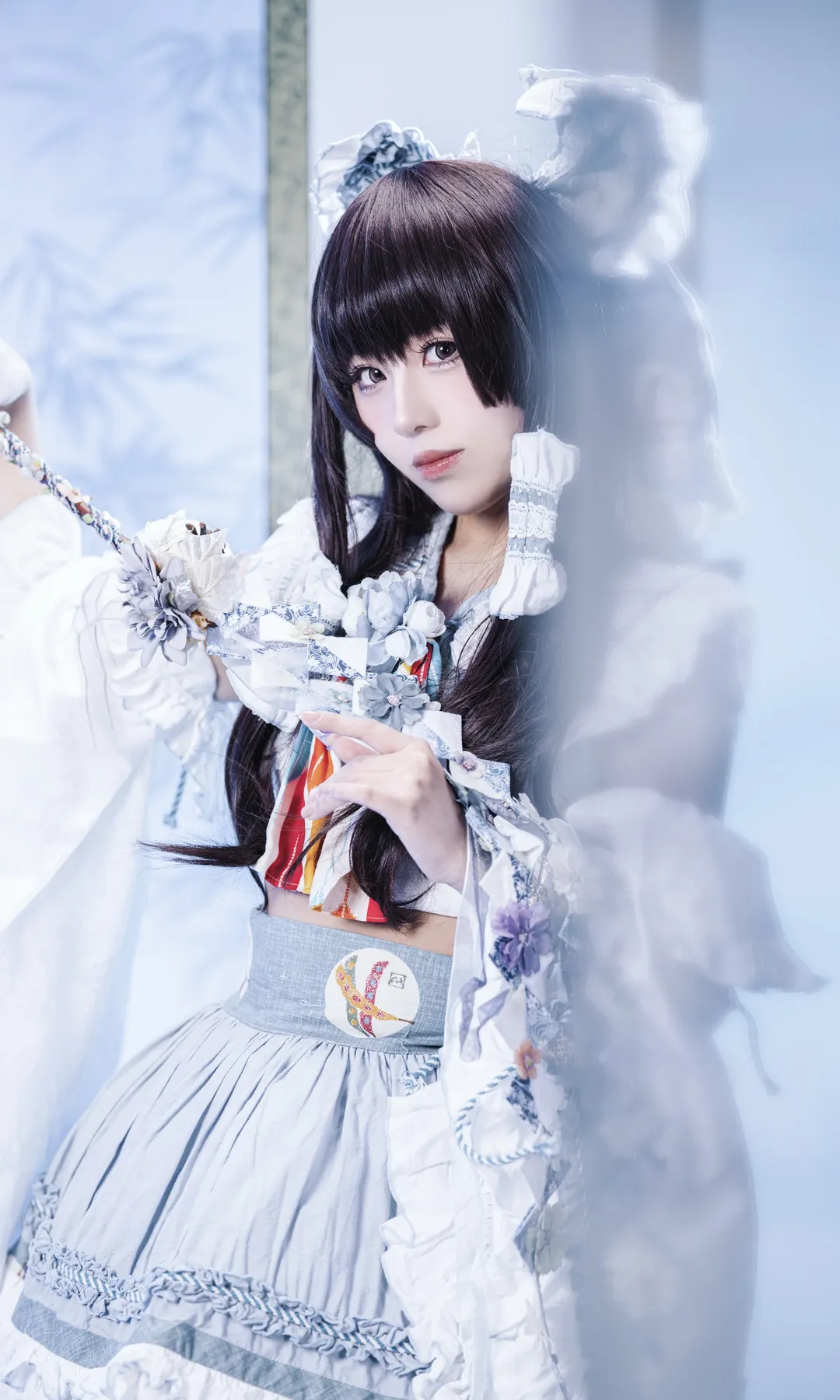 Reimu Hakurei Cosplay, Touhou Project, Pose reference, Azure Spirit Dream, Cosplay photography - Image 3
