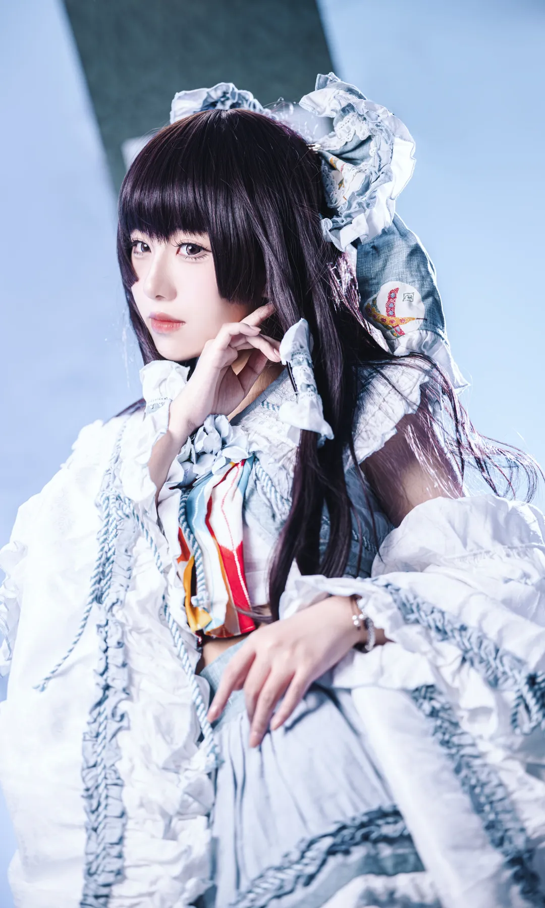 Reimu Hakurei Cosplay, Touhou Project, Pose reference, Azure Spirit Dream, Cosplay photography - Image 4