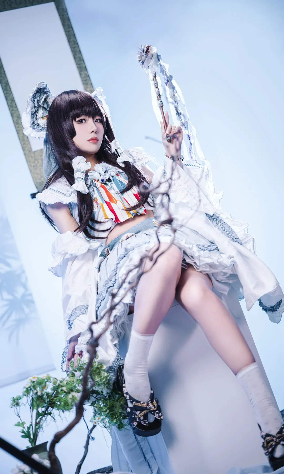 Reimu Hakurei Cosplay, Touhou Project, Pose reference, Azure Spirit Dream, Cosplay photography - Image 7