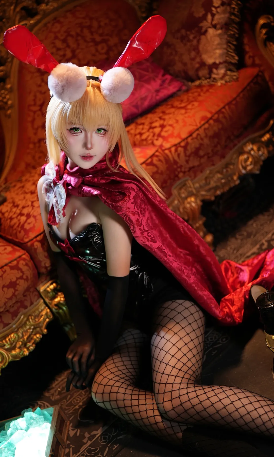 角色扮演, cos正片, FGO, 尼禄cos, 兔女郎cosplay - 第3张