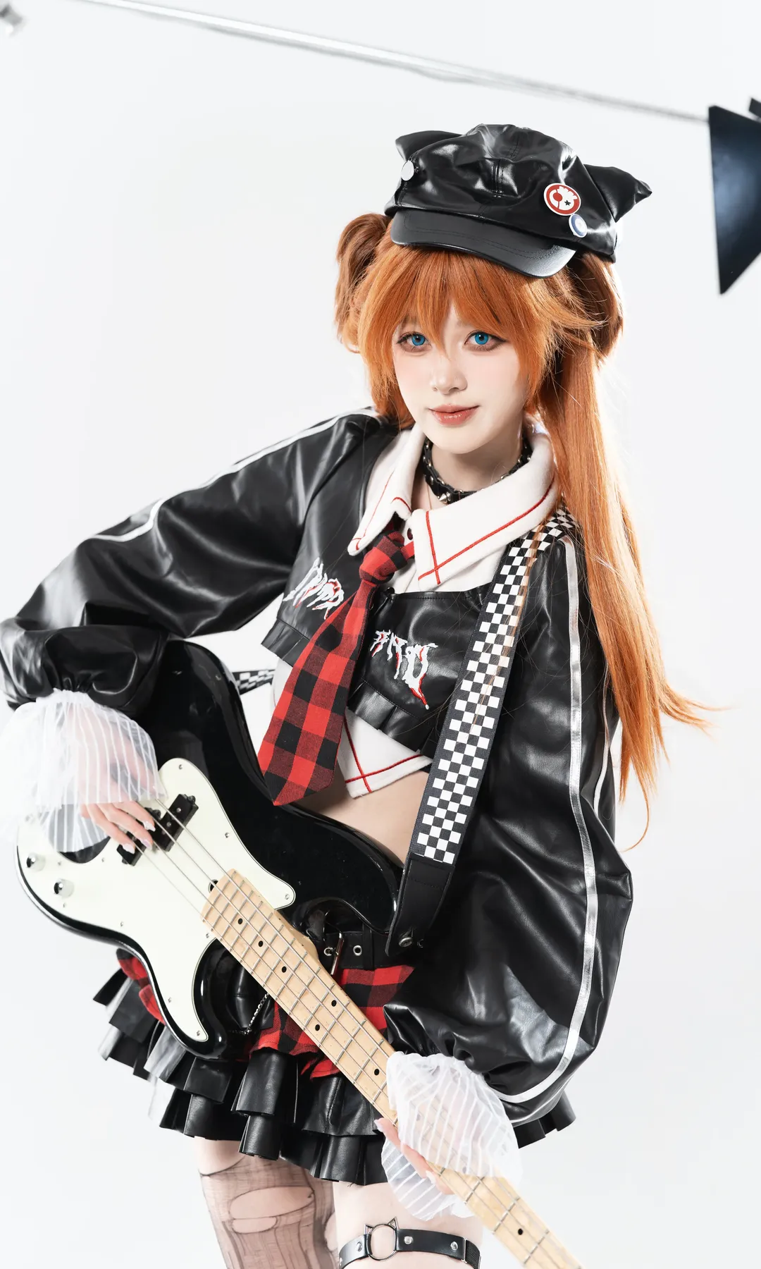 新世紀エヴァンゲリオン, アスカコスプレ, 新世紀エヴァンゲリオン, 白ホリ撮影, パンクロック風 - 5枚目