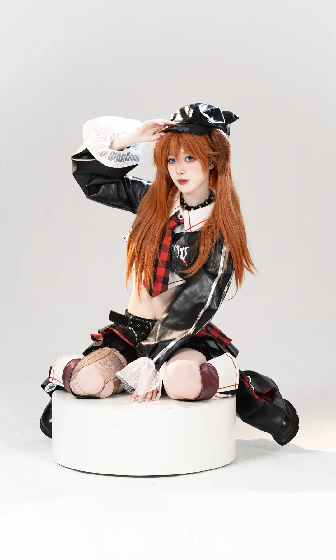 新世紀エヴァンゲリオン, アスカコスプレ, 新世紀エヴァンゲリオン, 白ホリ撮影, パンクロック風 - 6枚目