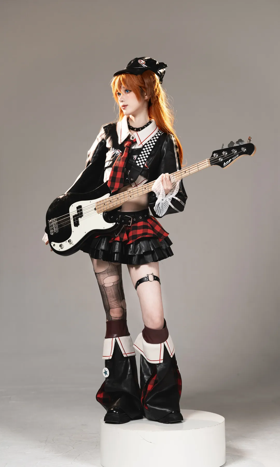 新世紀エヴァンゲリオン, アスカコスプレ, 新世紀エヴァンゲリオン, 白ホリ撮影, パンクロック風 - 8枚目