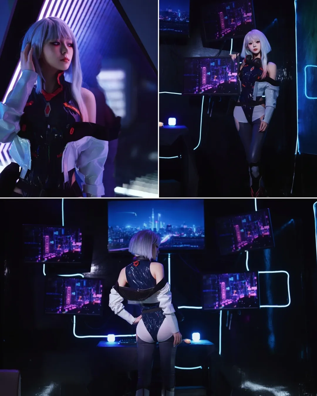 cos正片, 魔女cos, 赛博朋克cos, 实景棚拍摄, 北京cosplay棚 - 第3张