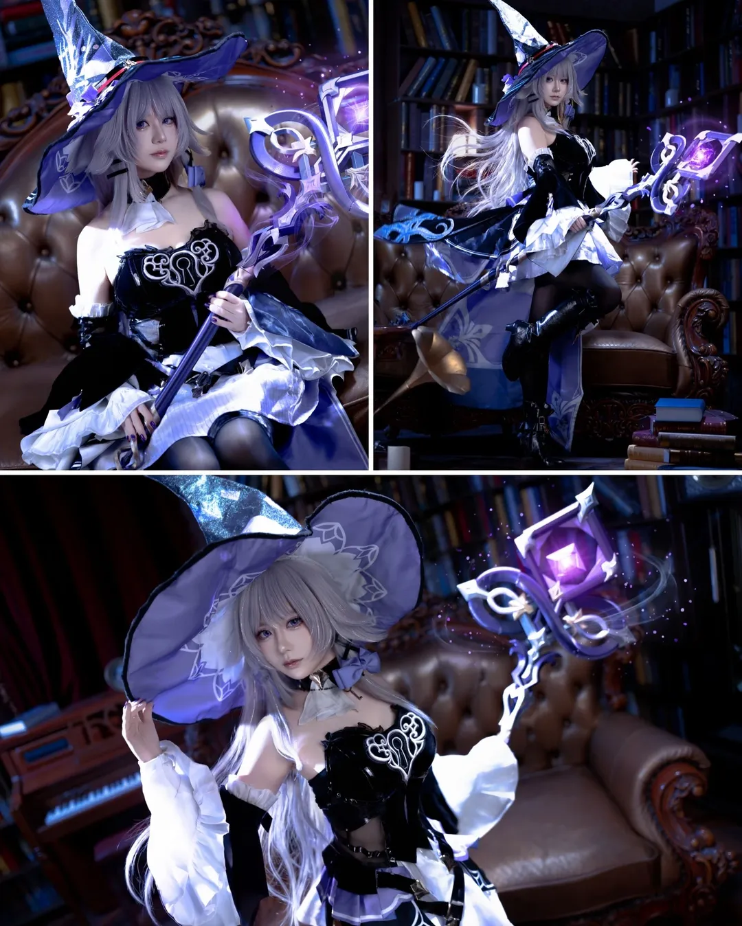 cos正片, 魔女cos, 赛博朋克cos, 实景棚拍摄, 北京cosplay棚 - 第5张