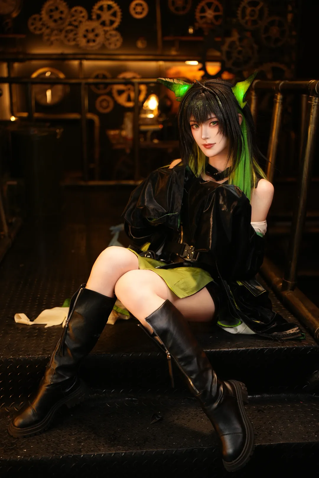 明日方舟, Mon3trcos, Cosplay正片, 丛林症结, 蒸汽朋克cos - 第4张