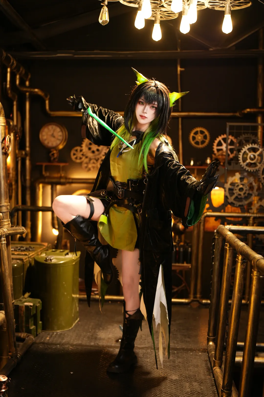 明日方舟, Mon3trcos, Cosplay正片, 丛林症结, 蒸汽朋克cos - 第6张
