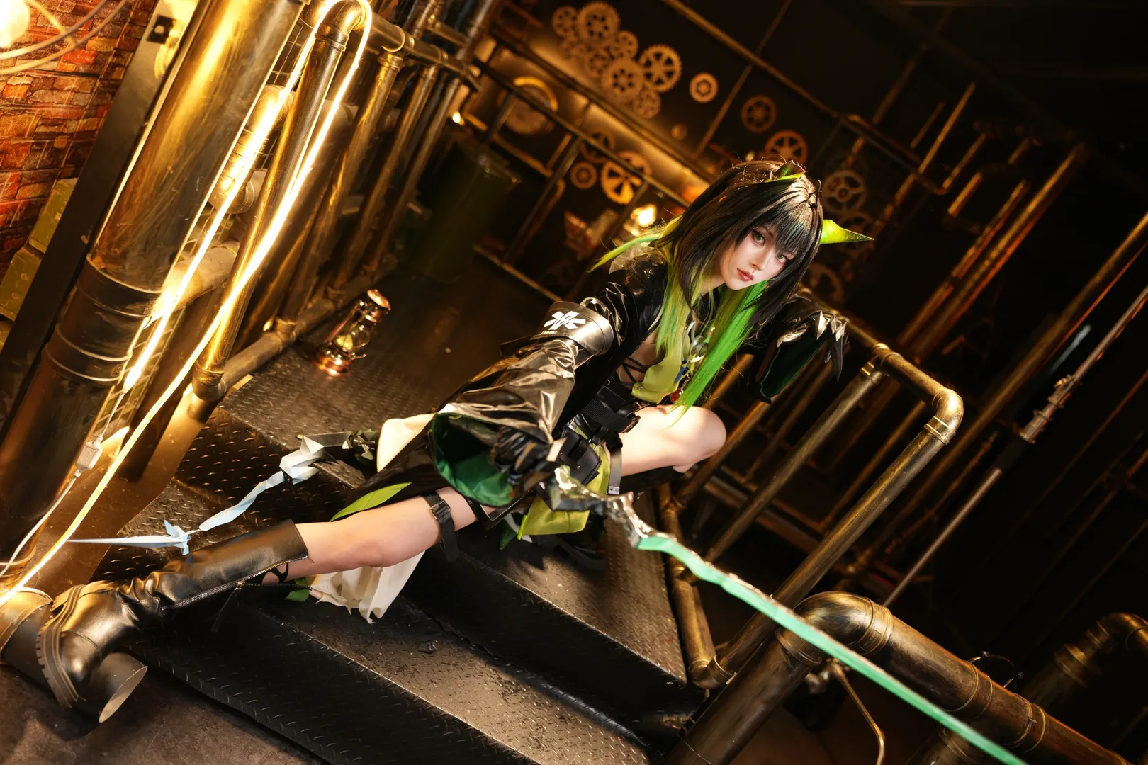 明日方舟, Mon3trcos, Cosplay正片, 丛林症结, 蒸汽朋克cos - 第8张