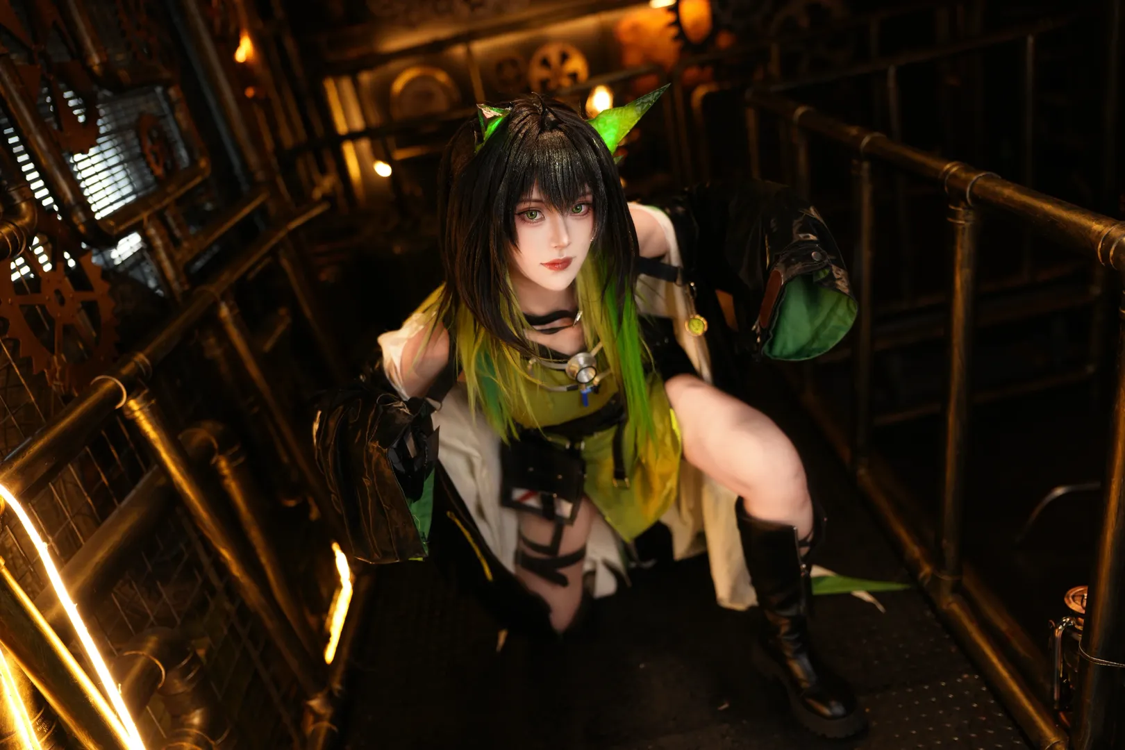 明日方舟, Mon3trcos, Cosplay正片, 丛林症结, 蒸汽朋克cos - 第9张