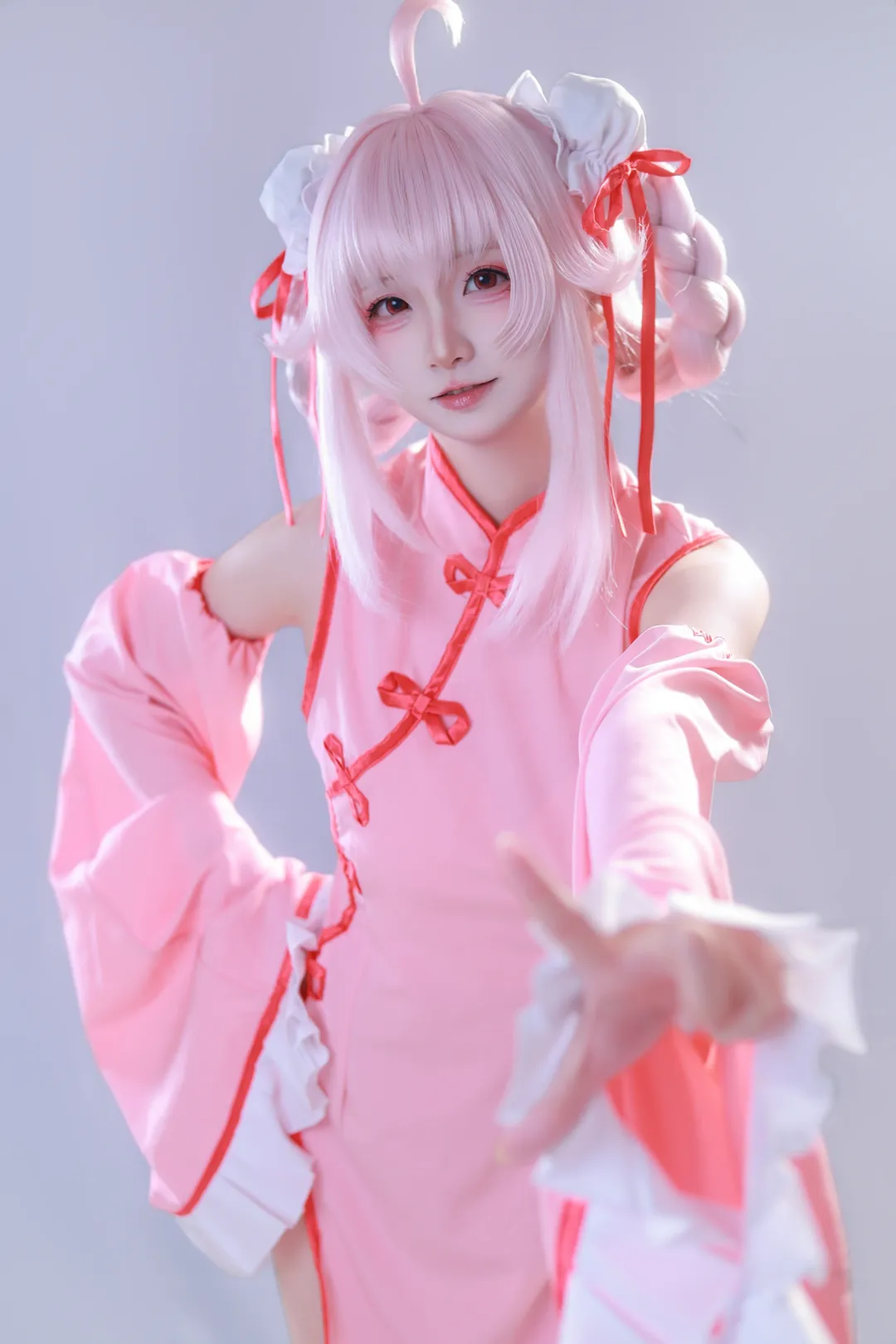 蔚蓝档案, cosplay摄影, 二次元穿搭, 柚鸟夏cos, 棚拍写真 - 第2张