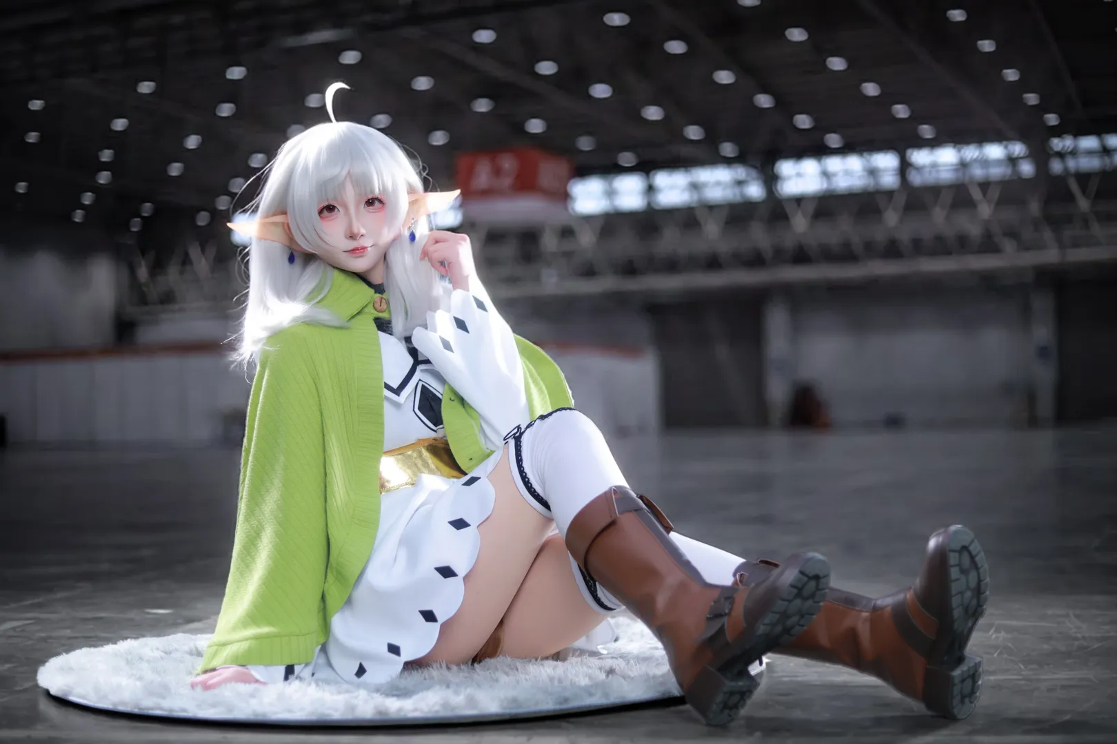漫展场照, 精灵cosplay, 无职转生, 希露菲cos, 白妈妈 - 第3张