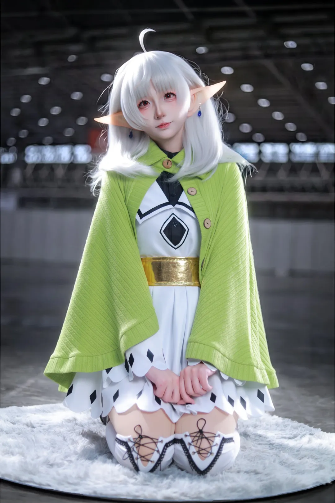 Convention photos, Elf cosplay, Mushoku Tensei: Jobless Reincarnation, Sylphy cosplay, White Mom