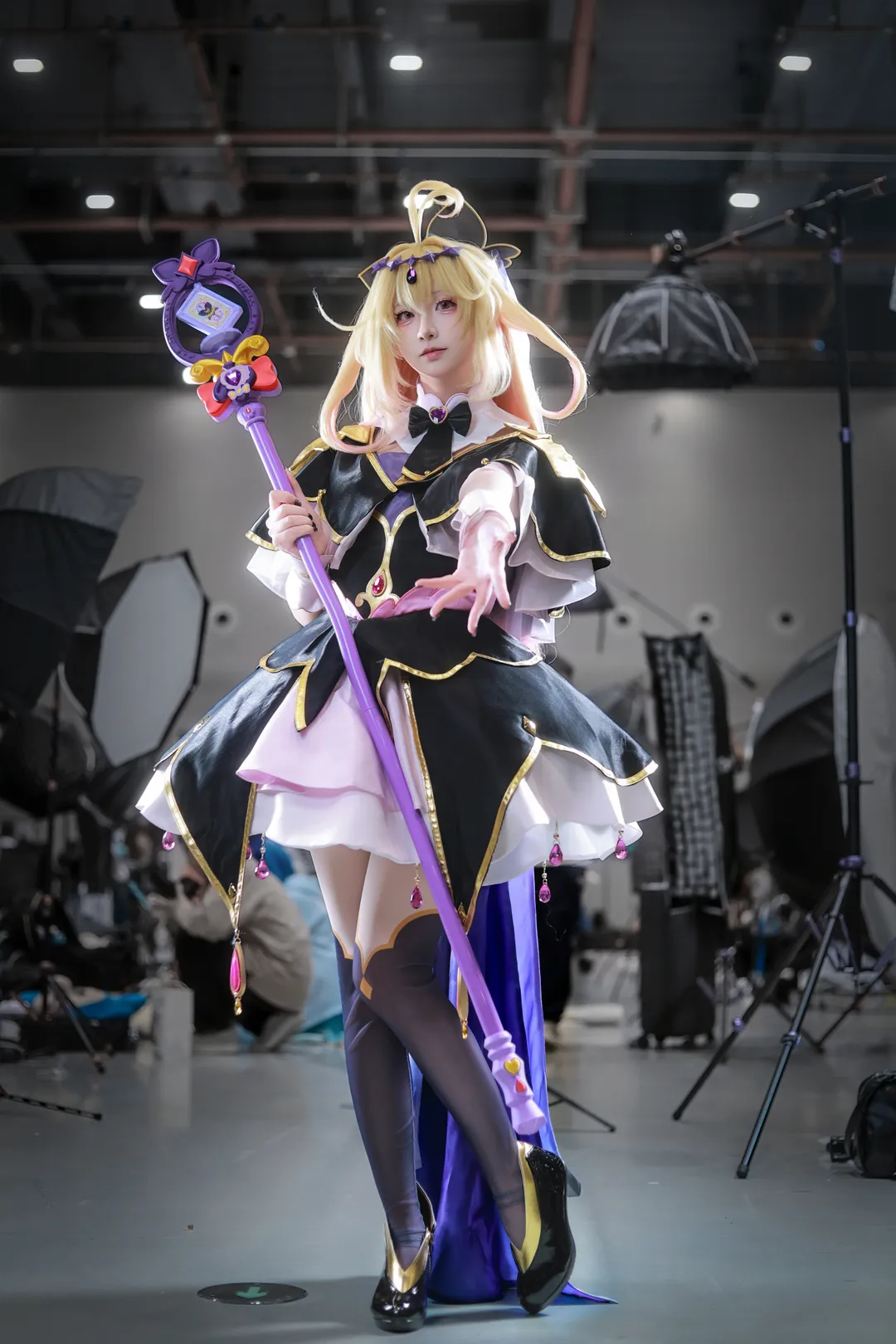 漫展摄影, 森亚露露卡cos, 名侦探光之美少女, 魔法少女cos, cgf漫展