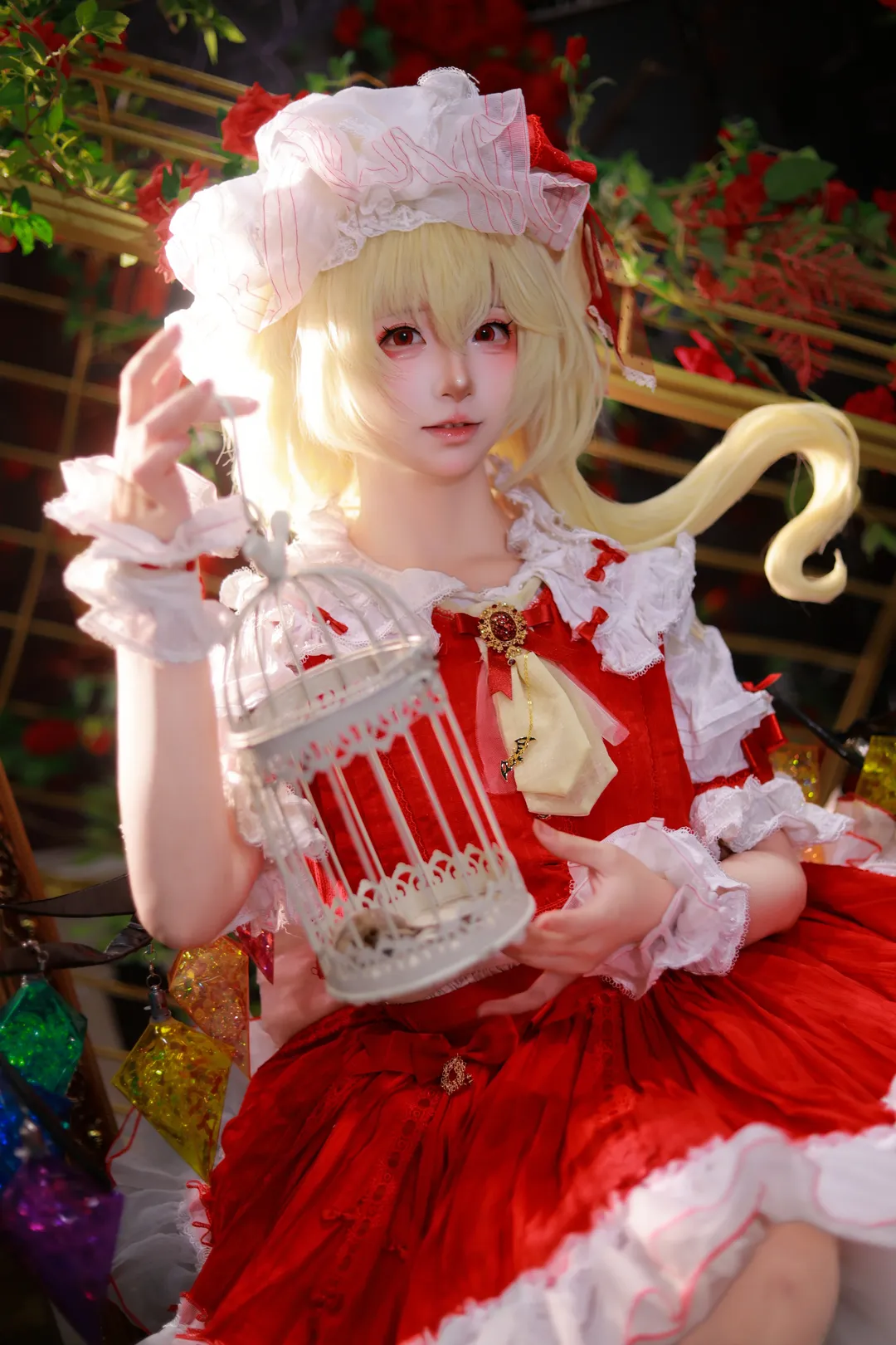 Anime girl, Touhou Project, Flandre Scarlet Cosplay, Cosplay photography, Lolita style - Image 1