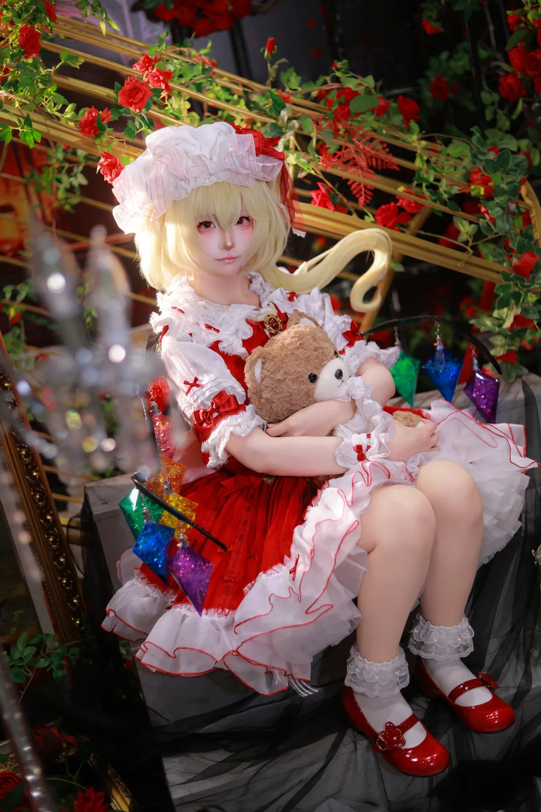 Anime girl, Touhou Project, Flandre Scarlet Cosplay, Cosplay photography, Lolita style - Image 5